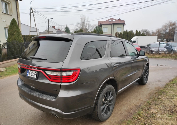 Dodge Durango cena 129900 przebieg: 112000, rok produkcji 2018 z Modliborzyce małe 191